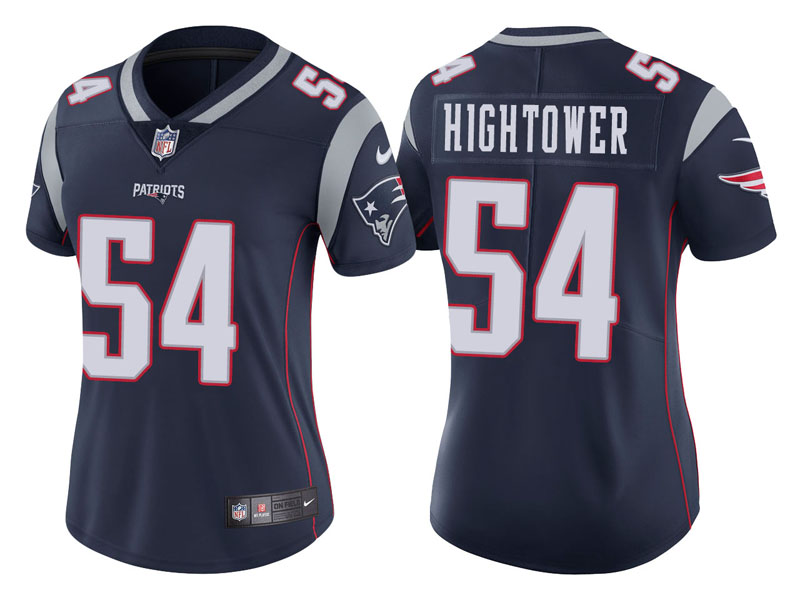Women New England Patriots #54 Dont'a Hightower Navy Vapor Untouchable Limited Jersey Women New England Patriots #54 Dont'a Hightower Navy Vapor Untouchable Limited Jersey