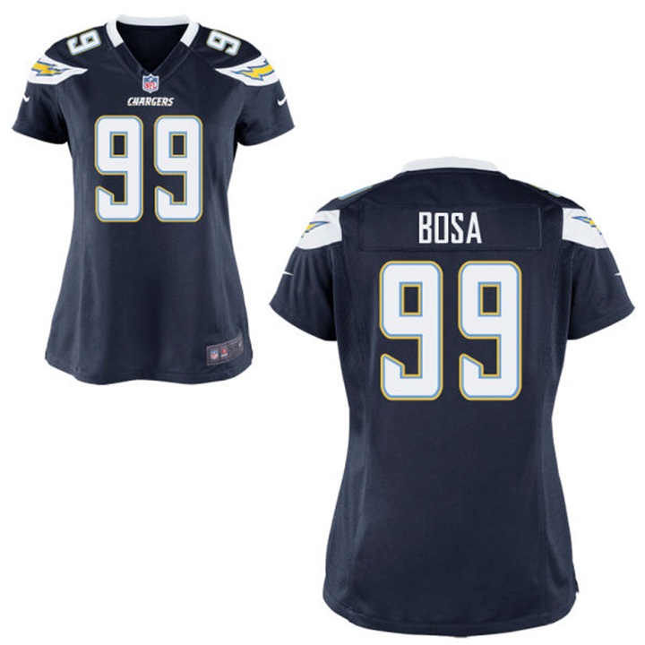 Women San Diego Chargers #99 Joey Bosa Navy Blue Game Jersey