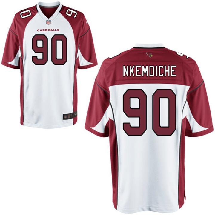 Youth Arizona Cardinals #90 Robert Nkemdiche White Game Jersey Youth Arizona Cardinals #90 Robert Nkemdiche White Game Jersey