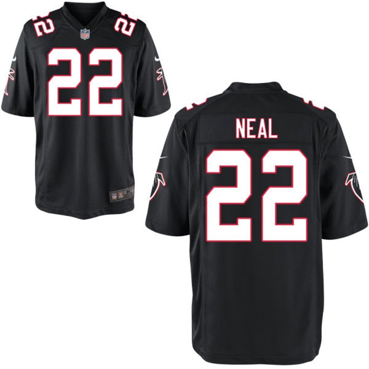 Youth Atlanta Falcons #22 Keanu Neal Black Game Jersey Youth Atlanta Falcons #22 Keanu Neal Black Game Jersey