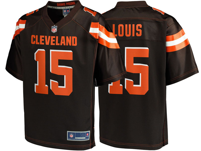 Youth Cleveland Browns #15 Ricardo Louis Brown Team Color Player Jersey Youth Cleveland Browns #15 Ricardo Louis Brown Team Color Player Jersey
