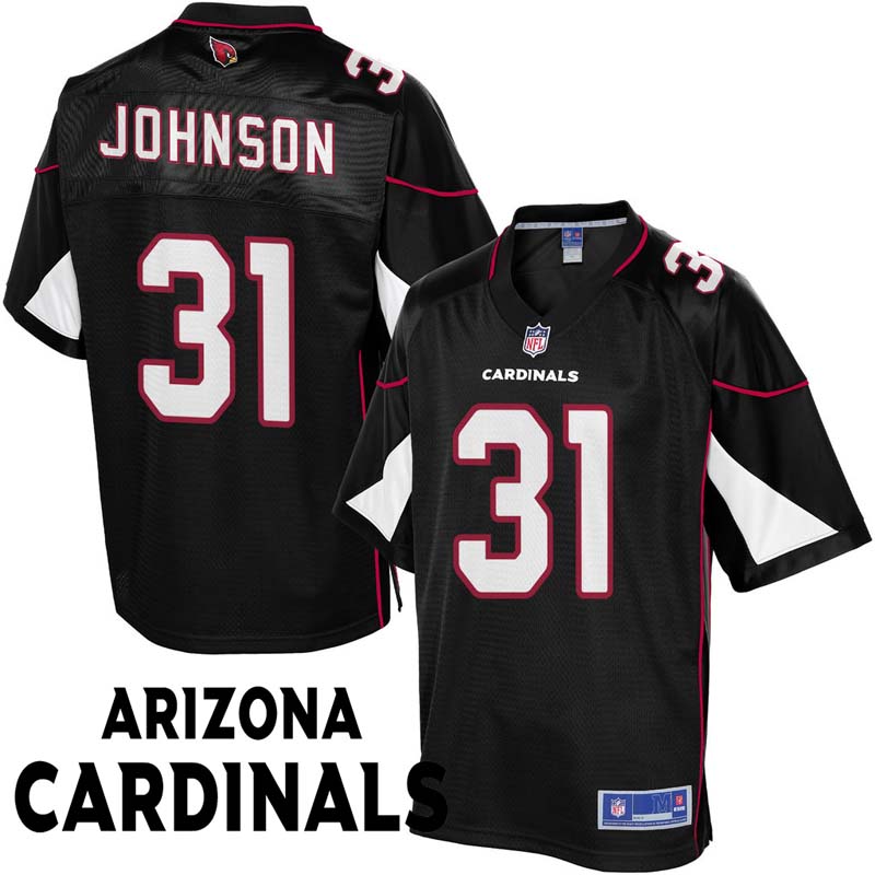 Youth Arizona Cardinals #31 David Johnson Black Pro Line Alternate Jersey Youth Arizona Cardinals #31 David Johnson Black Pro Line Alternate Jersey