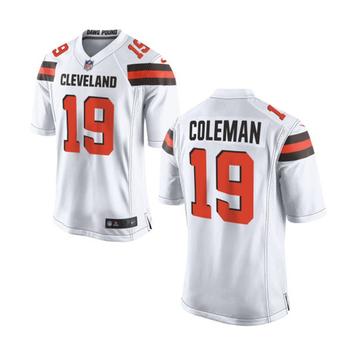 Youth Cleveland Browns #19 Corey Coleman White Game Jersey Youth Cleveland Browns #19 Corey Coleman White Game Jersey