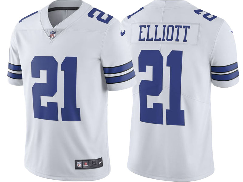 Youth 2017 Dallas Cowboys #21 Ezekiel Elliott White Vapor Untouchable Limited Player Jersey Youth 2017 Dallas Cowboys #21 Ezekiel Elliott White Vapor Untouchable Limited Player Jersey