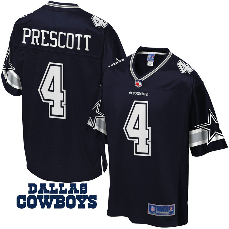 Youth Dallas Cowboys #4 Dak Prescott Navy Pro Line Player Jersey Youth Dallas Cowboys #4 Dak Prescott Navy Pro Line Player Jersey