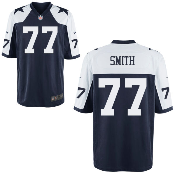 Youth Dallas Cowboys #77 Tyron Smith Navy Blue Alternate Game Jersey Youth Dallas Cowboys #77 Tyron Smith Navy Blue Alternate Game Jersey