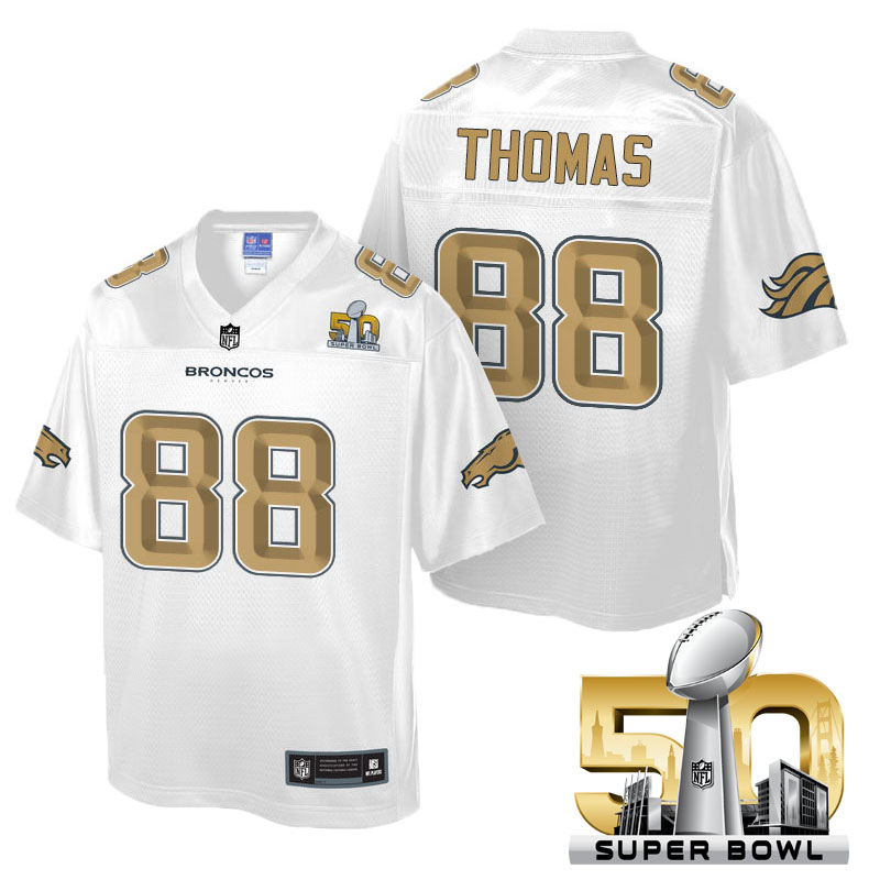 Youth Denver Broncos #88 Demaryius Thomas White 2016 Super Bowl 50 Pro Line Fashion Jersey Youth Denver Broncos #88 Demaryius Thomas White 2016 Super Bowl 50 Pro Line Fashion Jersey