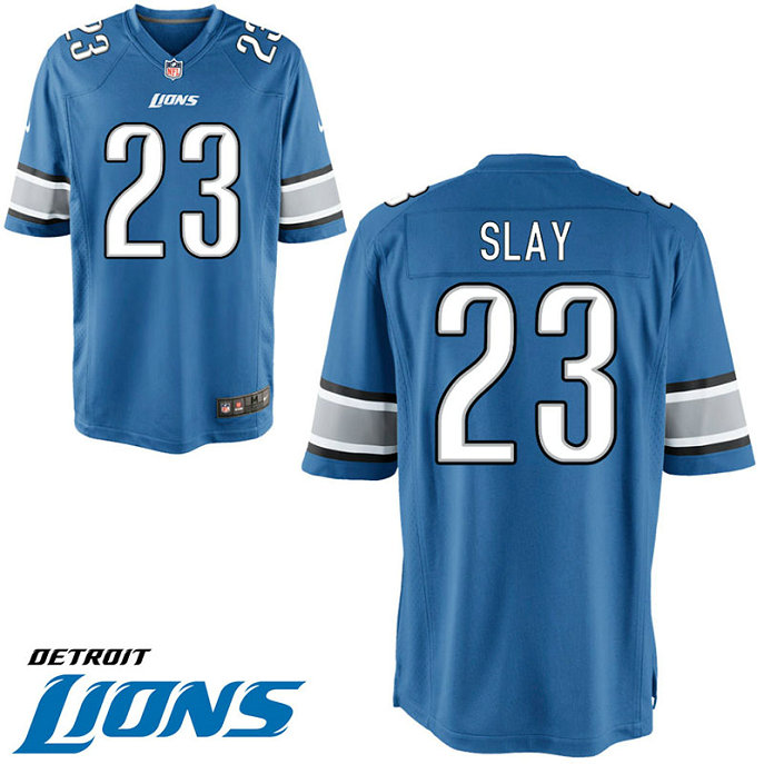 Youth Detroit Lions #23 Darius Slay Blue Game Jersey Youth Detroit Lions #23 Darius Slay Blue Game Jersey