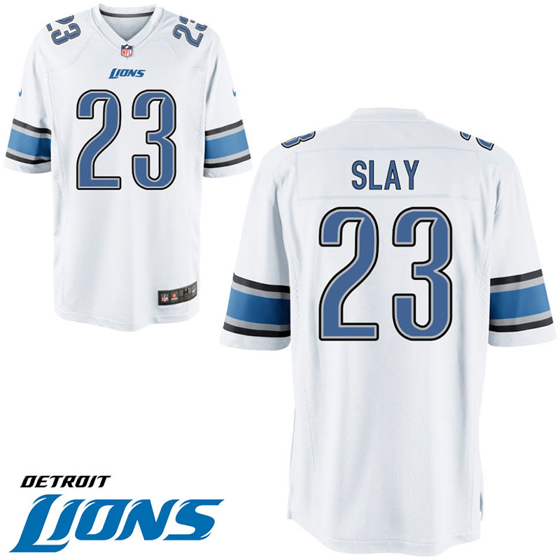 Youth Detroit Lions #23 Darius Slay White Game Jersey Youth Detroit Lions #23 Darius Slay White Game Jersey