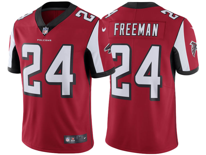 Youth Atlanta Falcons #24 Devonta Freeman Red Vapor Untouchable Limited Jersey