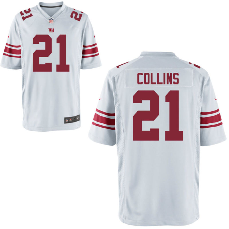 Youth New York Giants #21 Landon Collins White Game Jersey Youth New York Giants #21 Landon Collins White Game Jersey