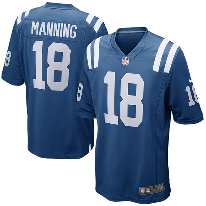Youth Indianapolis Colts #18 Peyton Manning Royal Retired Player Game Jersey Youth Indianapolis Colts #18 Peyton Manning Royal Retired Player Game Jersey