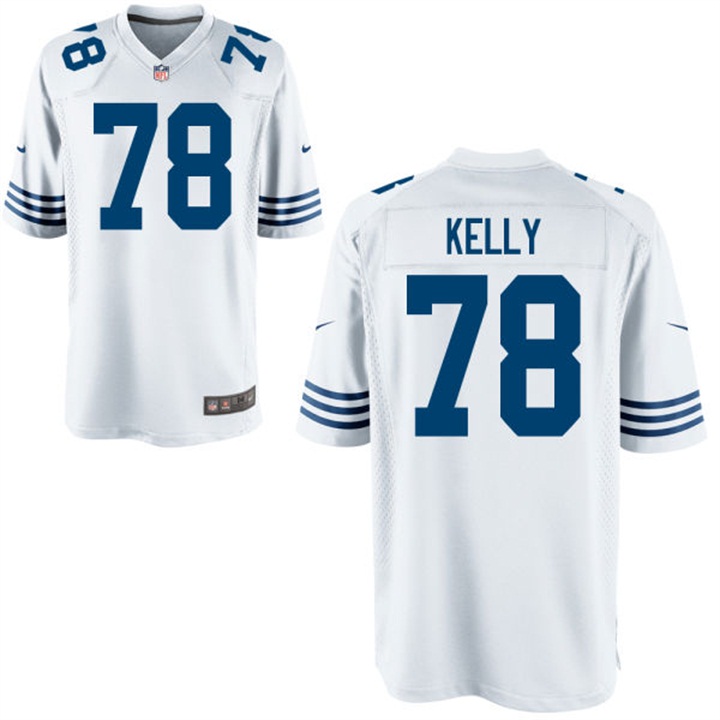 Youth Indianapolis Colts #78 Ryan Kelly White Alternate Game Jersey Youth Indianapolis Colts #78 Ryan Kelly White Alternate Game Jersey