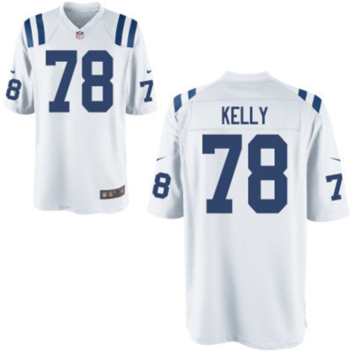 Youth Indianapolis Colts #78 Ryan Kelly White Game Game Jersey Youth Indianapolis Colts #78 Ryan Kelly White Game Game Jersey
