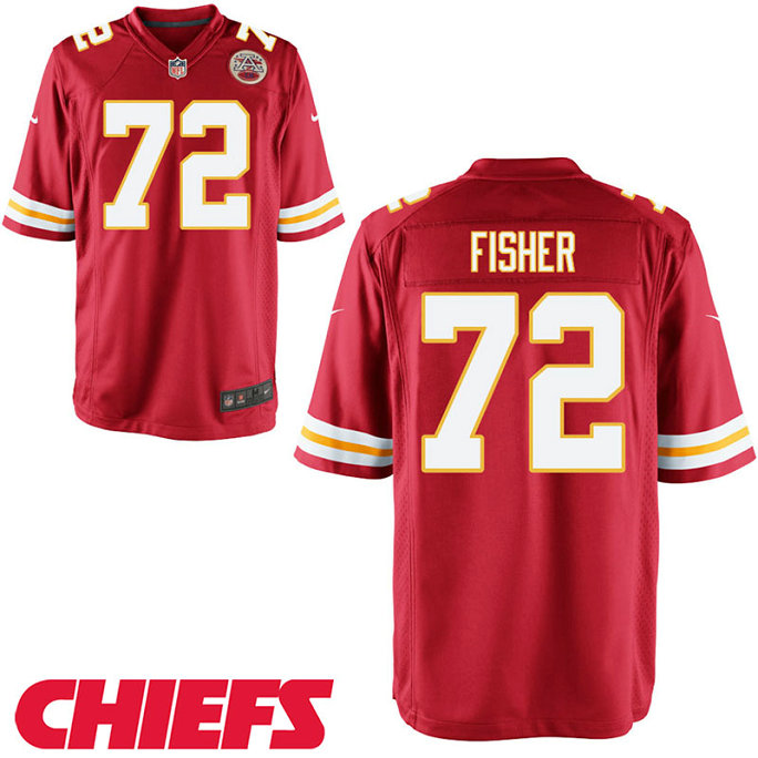 Youth Kansas City Chiefs #72 Eric Fisher Red Game Jersey Youth Kansas City Chiefs #72 Eric Fisher Red Game Jersey