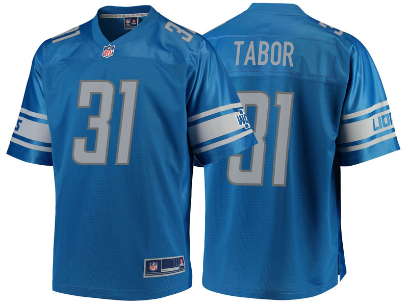 Youth Detroit Lions #31 Teez Tabor Blue Team Color Player Jersey Youth Detroit Lions #31 Teez Tabor Blue Team Color Player Jersey