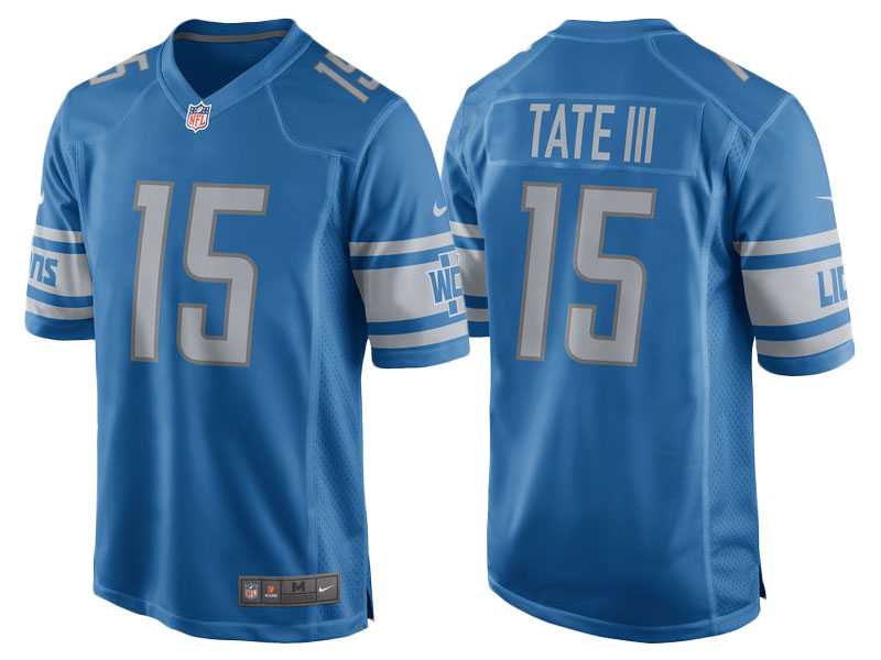 Youth 2017 Detroit Lions #15 Golden Tate Blue Game New Jersey Youth 2017 Detroit Lions #15 Golden Tate Blue Game New Jersey