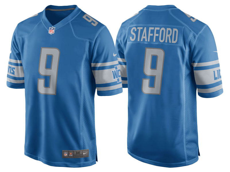 Youth 2017 Detroit Lions #9 Matthew Stafford Blue Game New Jersey Youth 2017 Detroit Lions #9 Matthew Stafford Blue Game New Jersey