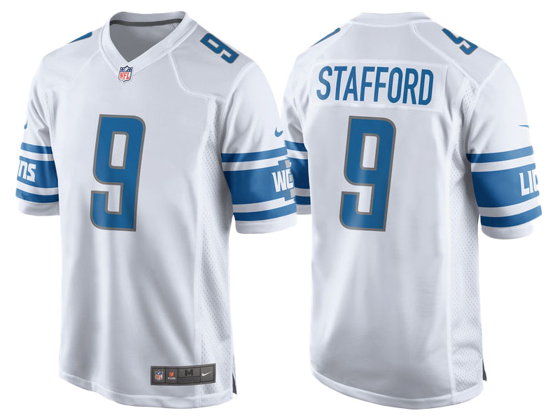 Youth 2017 Detroit Lions #9 Matthew Stafford White Game New Jersey Youth 2017 Detroit Lions #9 Matthew Stafford White Game New Jersey