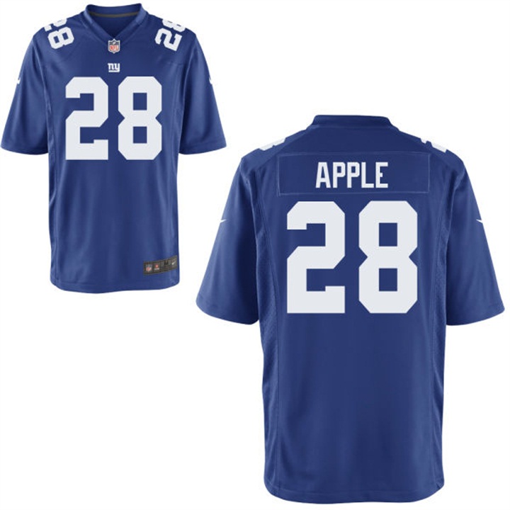 Youth New York Giants #28 Eli Apple Royal Game Jersey Youth New York Giants #28 Eli Apple Royal Game Jersey