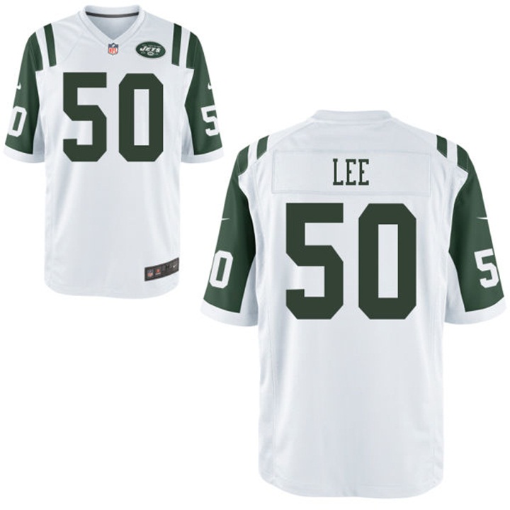 Youth New York Jets #50 Darron Lee White Game Jersey Youth New York Jets #50 Darron Lee White Game Jersey