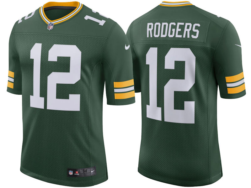 Youth Green Bay Packers #12 Aaron Rodgers Green Classic Limited Player Jersey Youth Green Bay Packers #12 Aaron Rodgers Green Classic Limited Player Jersey