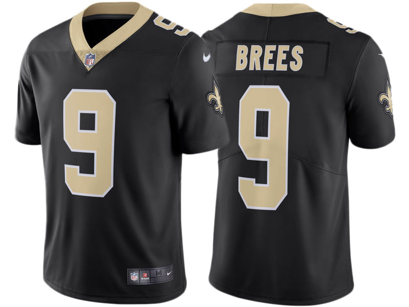 Youth New Orleans Saints #9 Drew Brees Black Vapor Untouchable Limited Jersey Youth New Orleans Saints #9 Drew Brees Black Vapor Untouchable Limited Jersey