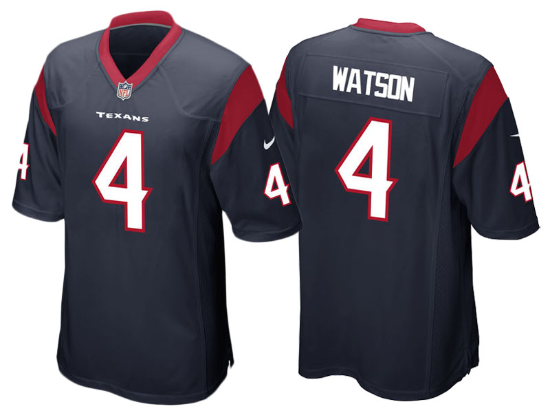 Youth Houston Texans Deshaun Watson Navy 2017 Draft Pick Game Jersey Youth Houston Texans Deshaun Watson Navy 2017 Draft Pick Game Jersey