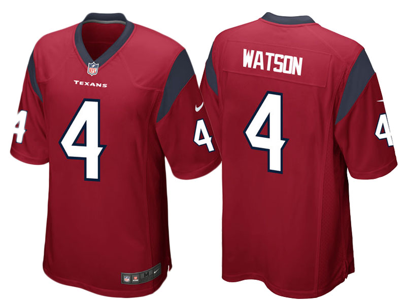 Youth Houston Texans Deshaun Watson Red 2017 Draft Pick Game Jersey Youth Houston Texans Deshaun Watson Red 2017 Draft Pick Game Jersey