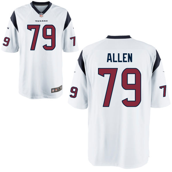 Youth Houston Texans #79 Jeff Allen White Game Jersey Youth Houston Texans #79 Jeff Allen White Game Jersey