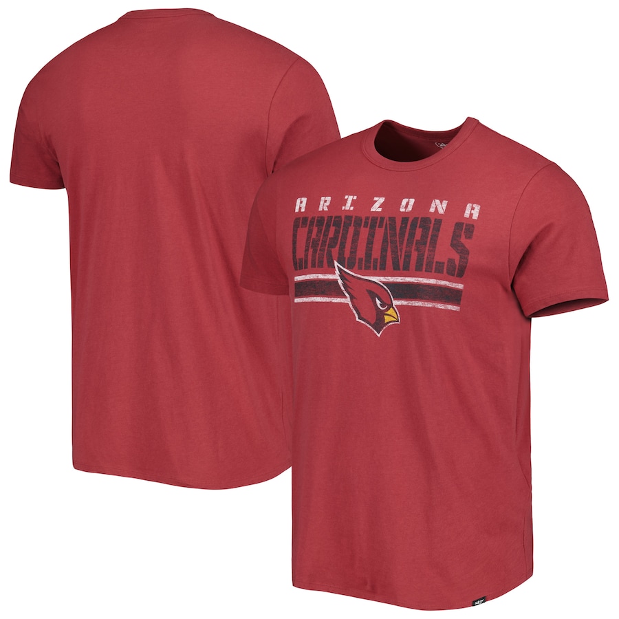 Arizona Cardinals '47 Cardinal Team Stripe T-Shirt - Man