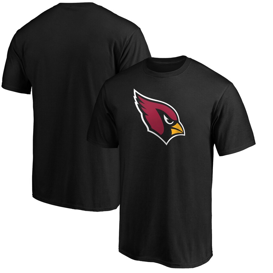 Arizona Cardinals Black Primary Logo T-Shirt - Man