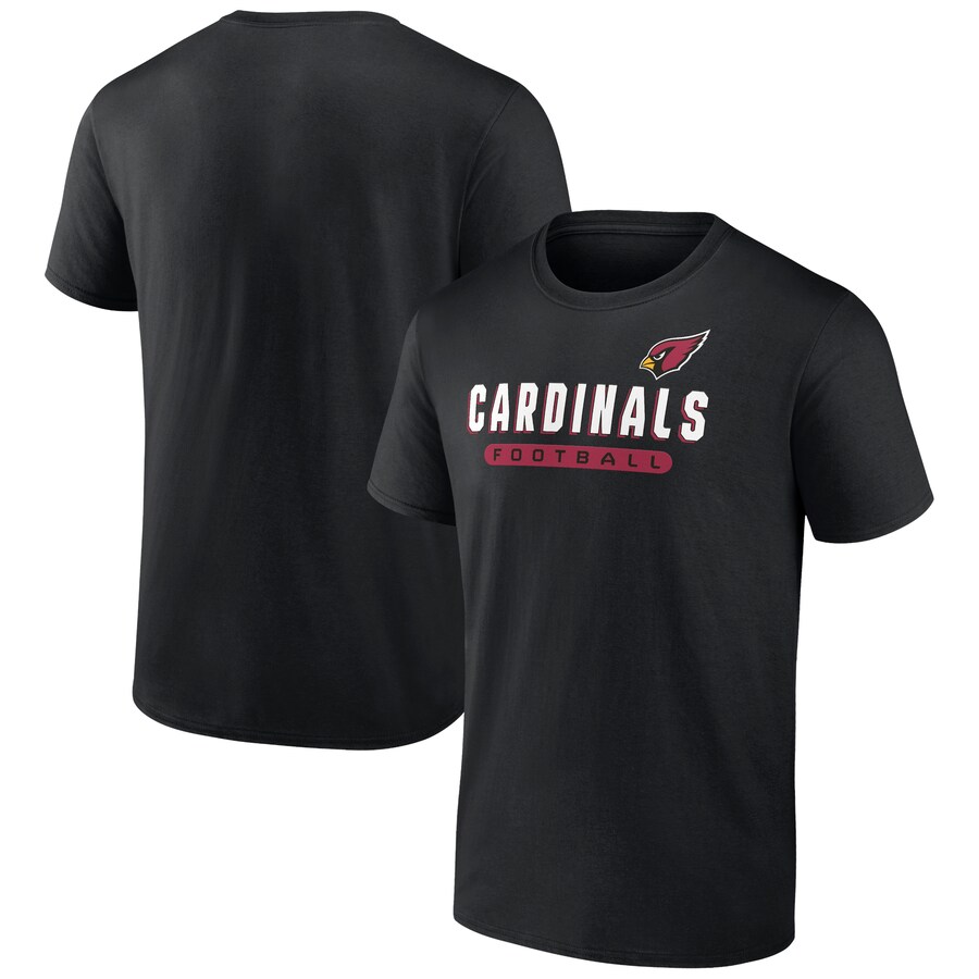 Arizona Cardinals Black Spirit T-Shirt - Man