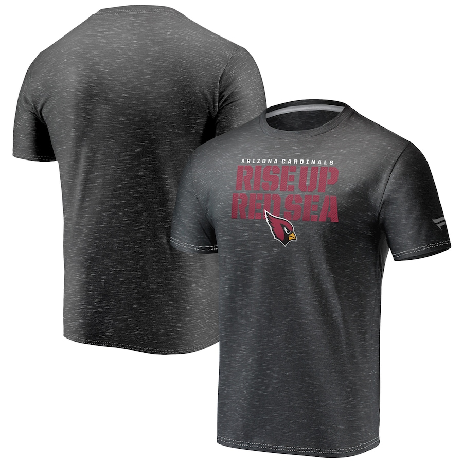 Arizona Cardinals Charcoal Hometown Space-Dye T-Shirt - Man Arizona Cardinals Charcoal Hometown Space-Dye T-Shirt - Man