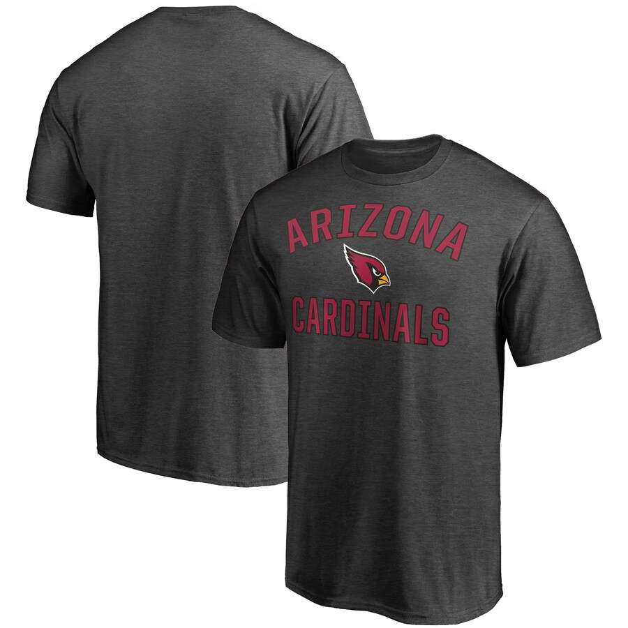 Arizona Cardinals Charcoal Victory Arch T-Shirt - Man Arizona Cardinals Charcoal Victory Arch T-Shirt - Man