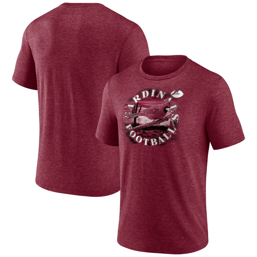 Arizona Cardinals Heathered Cardinal Sporting Chance T-Shirt - Man Arizona Cardinals Heathered Cardinal Sporting Chance T-Shirt - Man