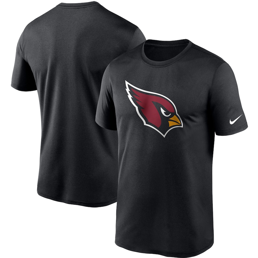 Arizona Cardinals Football Black Logo Essential Legend Performance T-Shirt - Man Arizona Cardinals Football Black Logo Essential Legend Performance T-Shirt - Man