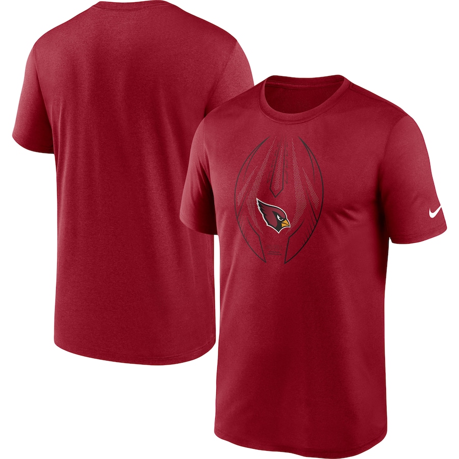 Arizona Cardinals Football Cardinal Team Legend Icon Performance T-Shirt - Man