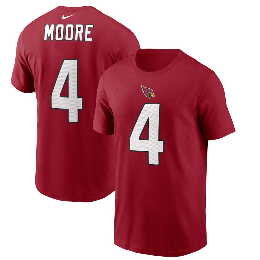 Arizona Cardinals Rondale Moore Football Cardinal 2021 NFL Draft Pick Player Name & Number T-Shirt - Man Arizona Cardinals Rondale Moore Football Cardinal 2021 NFL Draft Pick Player Name & Number T-Shirt - Man