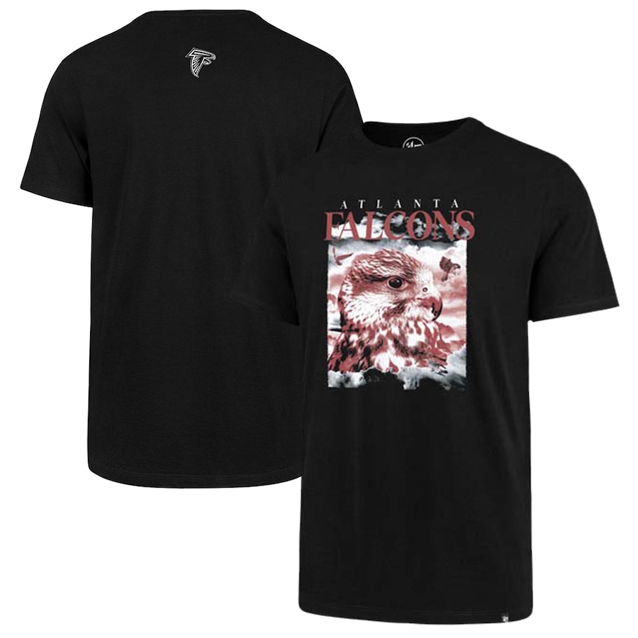 Atlanta Falcons '47 Black Flight T-Shirt - Man