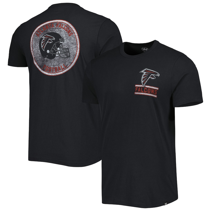 Atlanta Falcons '47 Black Open Field Franklin T-Shirt - Man