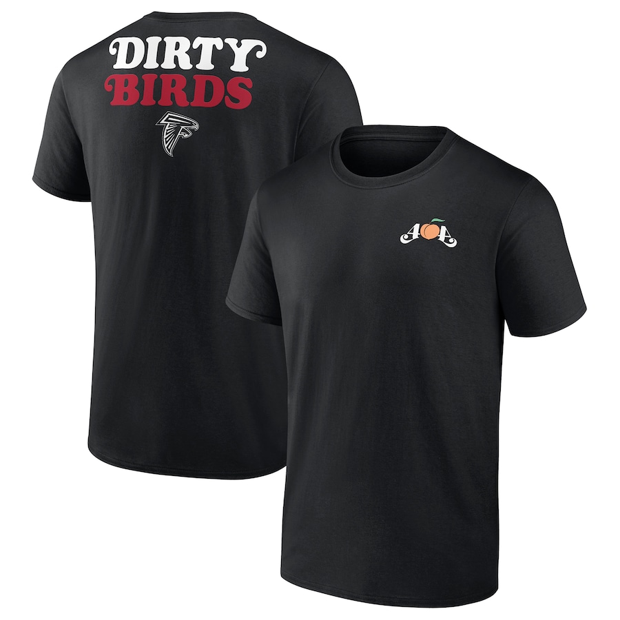 Atlanta Falcons Black 404 Dirty Birds T-Shirt - Man