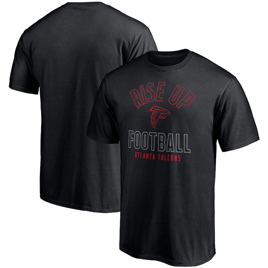 Atlanta Falcons Black Hometown RISE UP T-Shirt - Man