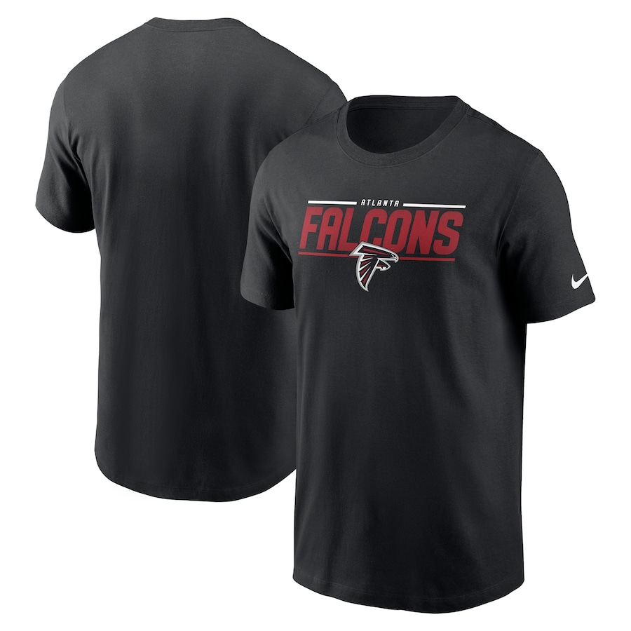 Atlanta Falcons Football Black Muscle T-Shirt - Man