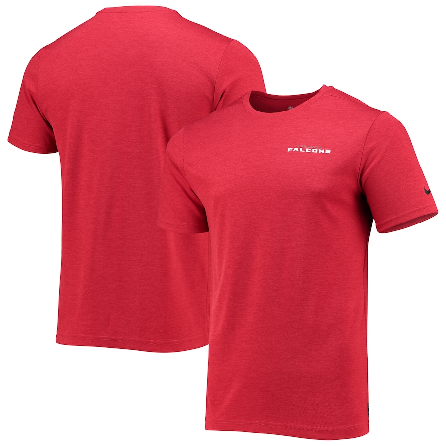 Atlanta Falcons Football Red Coaches UV Performance T-Shirt - Man