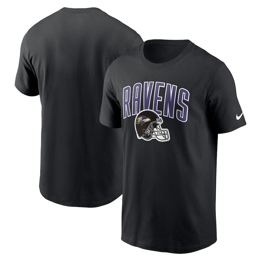 Baltimore Ravens Football Black Team Athletic T-Shirt - Man Baltimore Ravens Football Black Team Athletic T-Shirt - Man