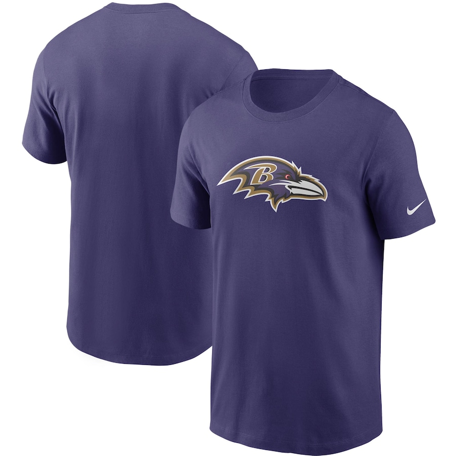 Baltimore Ravens Football Purple Primary Logo T-Shirt - Man Baltimore Ravens Football Purple Primary Logo T-Shirt - Man