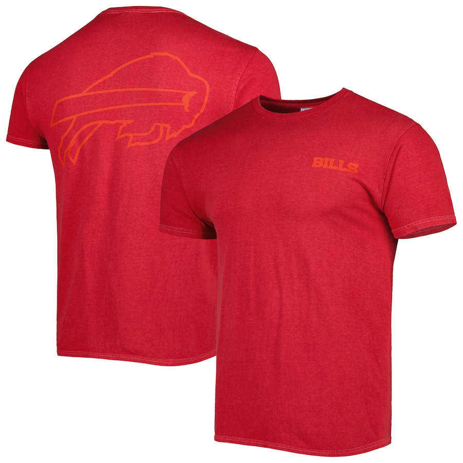 Buffalo Bills '47 Red Fast Track Tonal Highlight T-Shirt - Man Buffalo Bills '47 Red Fast Track Tonal Highlight T-Shirt - Man