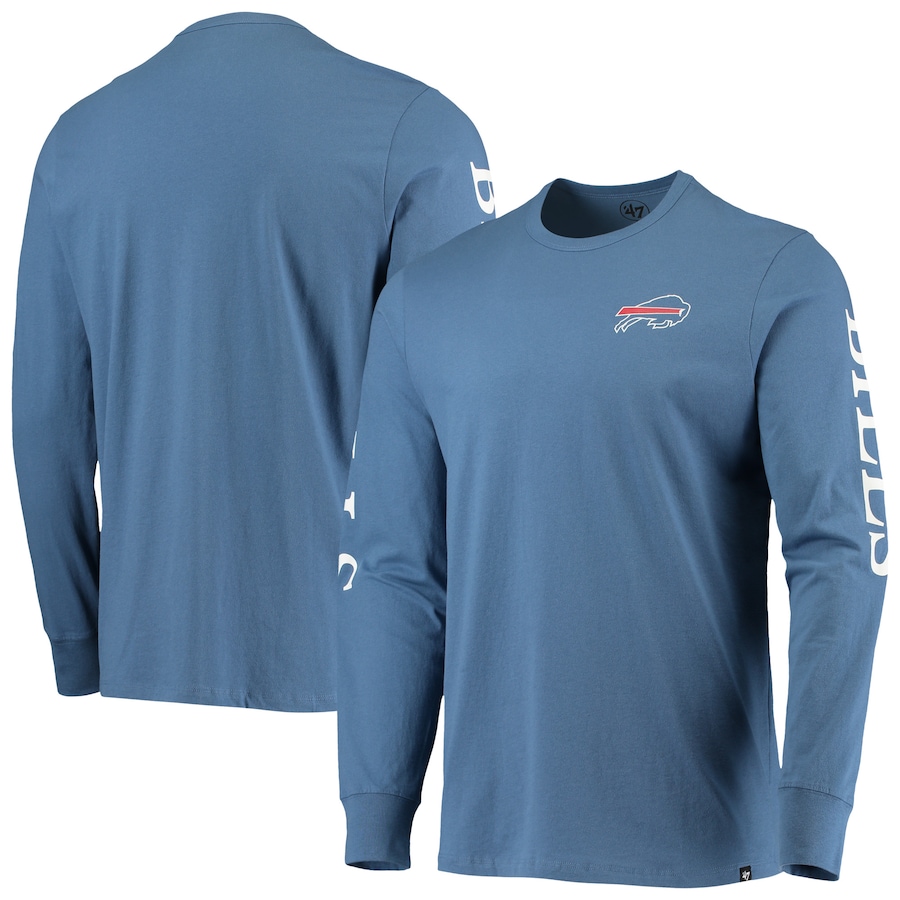 Buffalo Bills '47 Royal Franklin Long Sleeve T-Shirt - Man