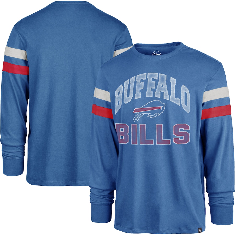 Buffalo Bills '47 Royal Irving Long Sleeve T-Shirt - Man Buffalo Bills '47 Royal Irving Long Sleeve T-Shirt - Man